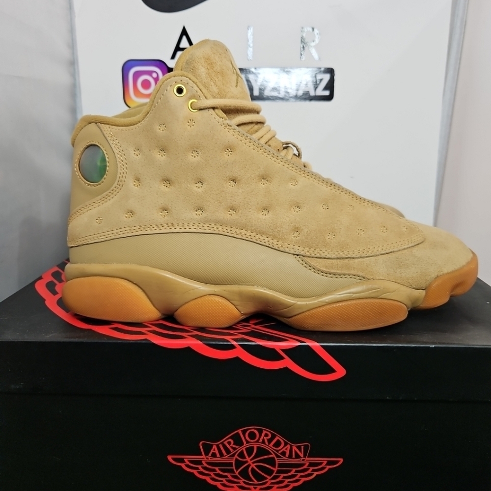 Nike Air Jordan 13 Retro Wheat 2017 Size 8 Men (9.5 Wmn) Fits Women size 9.5,  m - Picture 2 of 15
